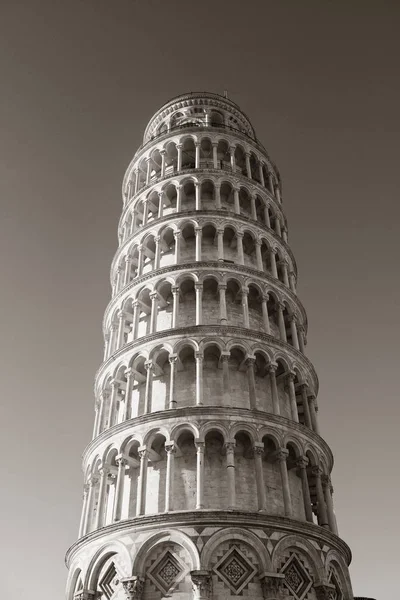 Scheve Toren Pisa Italië Als Wereldwijd Bekende Bezienswaardigheid — Stockfoto