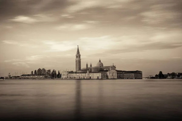 Iglesia San Giorgio Maggiore Amanecer Venecia Italia — Foto de Stock