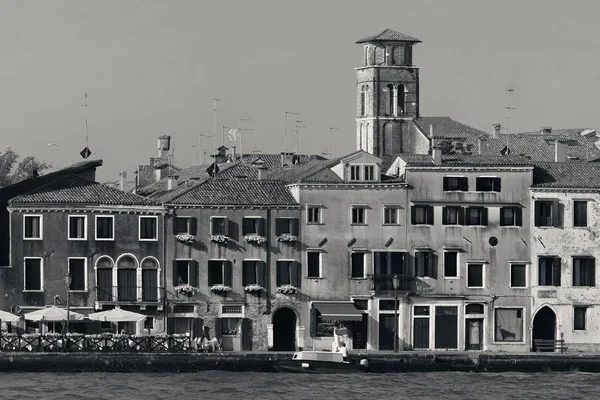 Ciudad Skyline Venecia Vista Desde Paseo Marítimo Italia —  Fotos de Stock