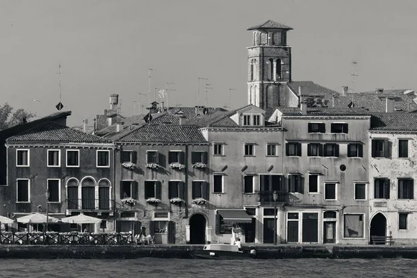 Ciudad Skyline Venecia Vista Desde Paseo Marítimo Italia — Foto de Stock