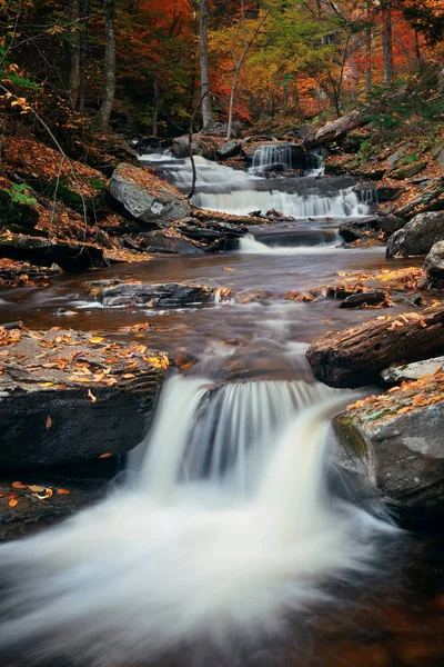 Autumn waterfalls — Stock Photo, Image