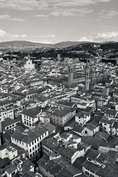 Florence skyline view tetőtéri — Stock Fotó