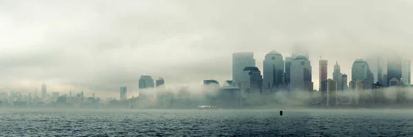纽约城繁华雾 — 图库照片
