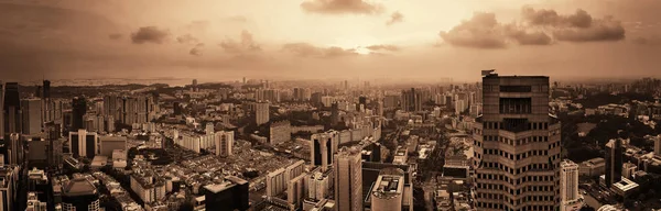 Сингапурский закат — стоковое фото