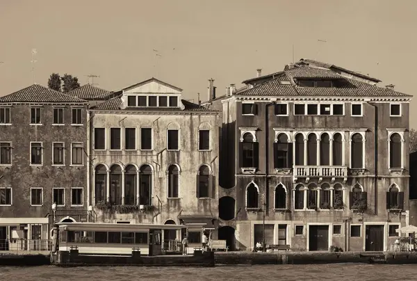 Ciudad Skyline Venecia Vista Desde Paseo Marítimo Italia — Foto de Stock