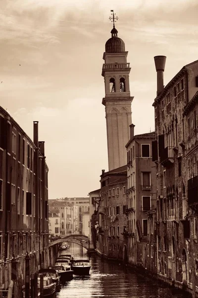 Διώρυγα Βενετίας San Giorgio dei Greci — Φωτογραφία Αρχείου