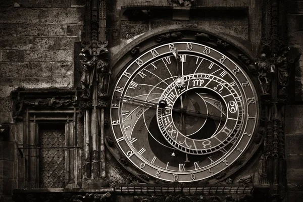 Primer plano del reloj astronómico — Foto de Stock