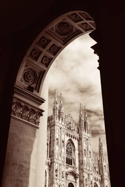 Catedral de Milão — Fotografia de Stock