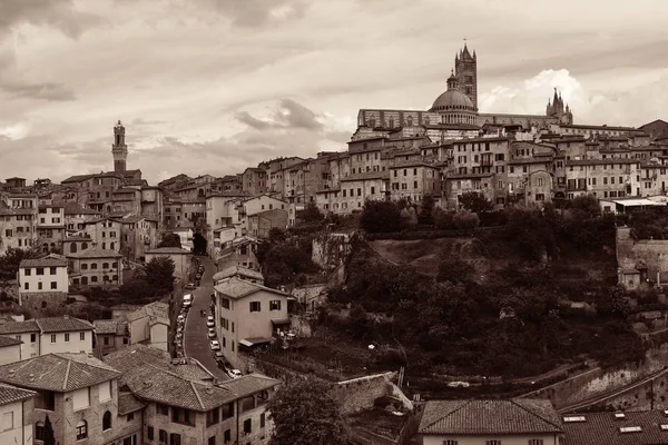 Siena-panorama — Stockfoto