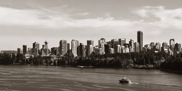 Skyline Von Vancouver Und Berge — Stockfoto