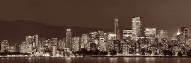 Vancouver, gece