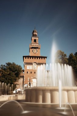Sforza Kalesi çeşme