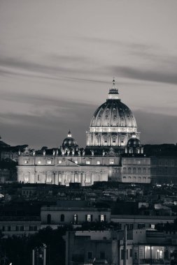 Vatikan Şehri St. Peters Bazilikası. 