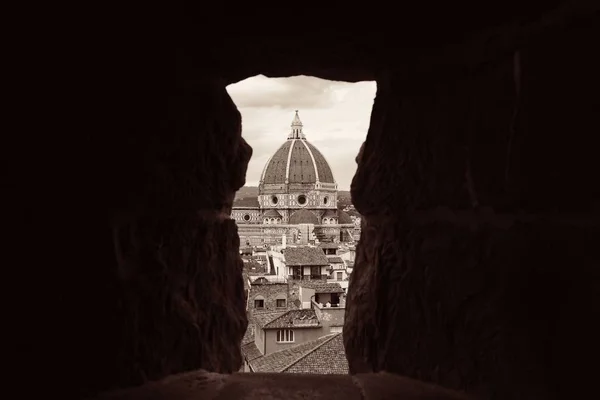 Duomo Santa Maria Del Fiore Florence Italie Vue Clocher — Photo