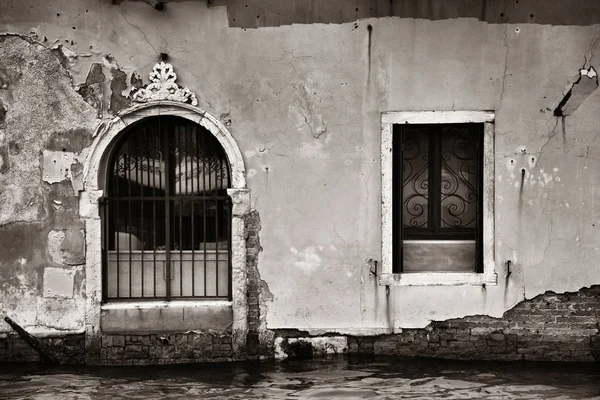 Historisk Byggnad Närbild Venedig Italien — Stockfoto