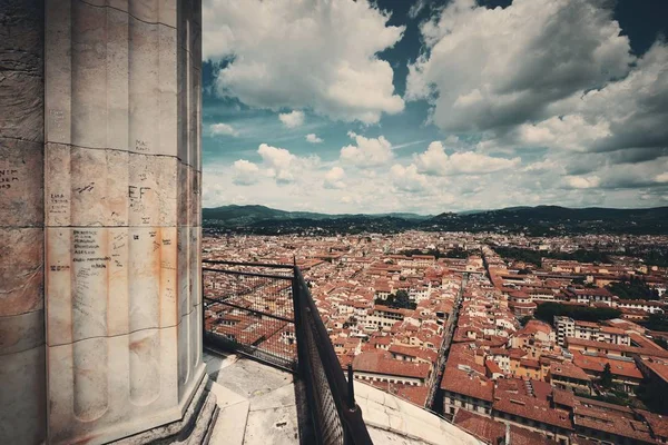 Duomo Santa Maria Del Fiore Firenze Visto Dall Alto Della — Foto Stock