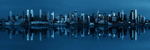 Skyline von Midtown Manhattan — Stockfoto