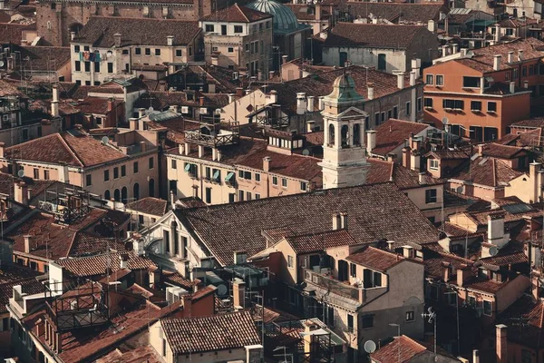 Venecia Vista Desde Arriba Torre Del Reloj Plaza San Marcos — Foto de Stock