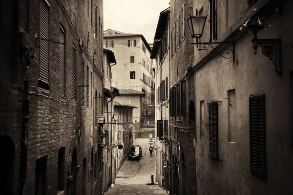 Siena vista de calle — Foto de Stock