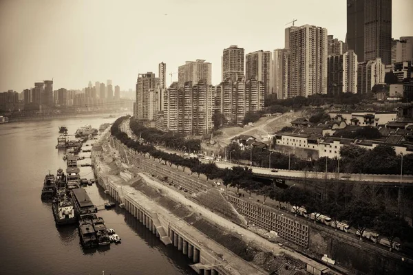 Chongqing Edificios urbanos aéreos —  Fotos de Stock