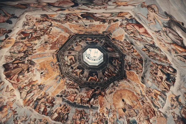 Fresco Duomo Santa Maria Del Fiore Florencia Italia — Foto de Stock