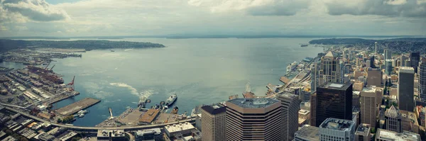 Panorama sur le toit de Seattle — Photo
