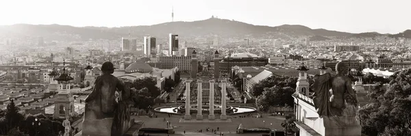 Marco Placa Espanya Barcelona Espanha — Fotografia de Stock