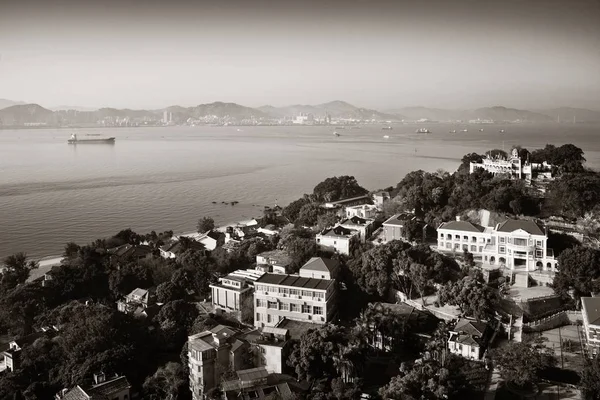 Xiamen ciudad vista desde Gulangyu —  Fotos de Stock