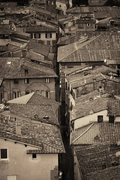 イタリアの上から見たルッカ通り — ストック写真