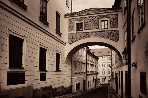 Prague Street alley — Stock Photo, Image