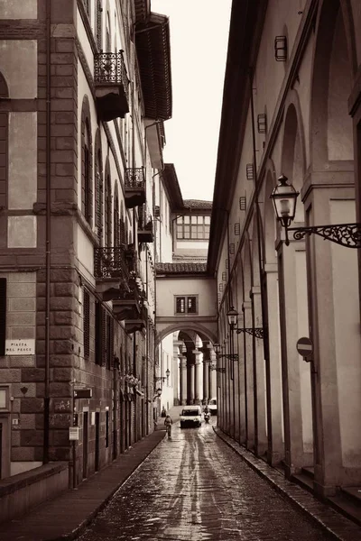 Vista Rua Florença Itália — Fotografia de Stock