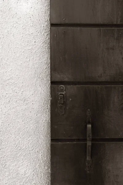 Burano Window Closeup View Black White Venice Italy — Stock Photo, Image