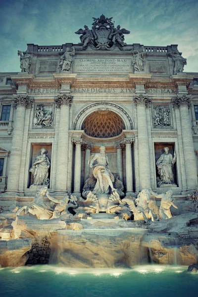 Fuente de Trevi roma — Foto de Stock