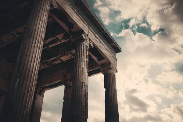 Templo de Erectheion — Foto de Stock