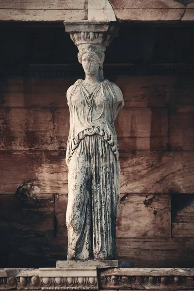 The Porch of the Caryatids — Stock Photo, Image