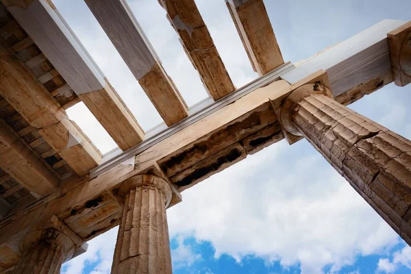 Історичні руїни Акрополь — стокове фото