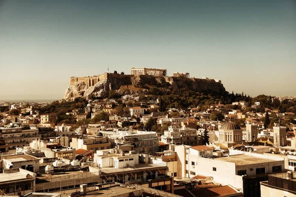 雅典地平线屋顶 — 图库照片