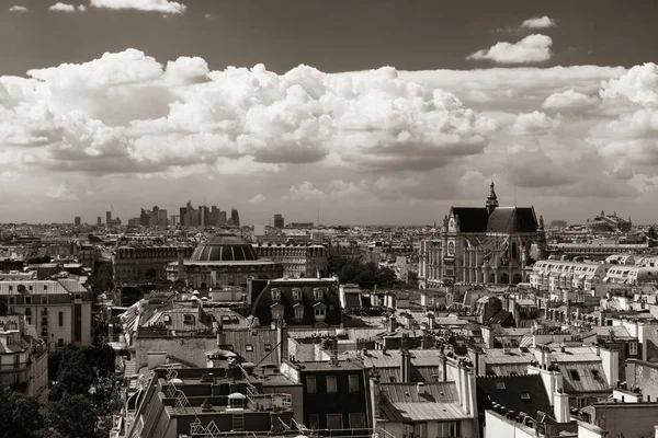 Paris Rooftop View City Skyline — Stock Photo, Image