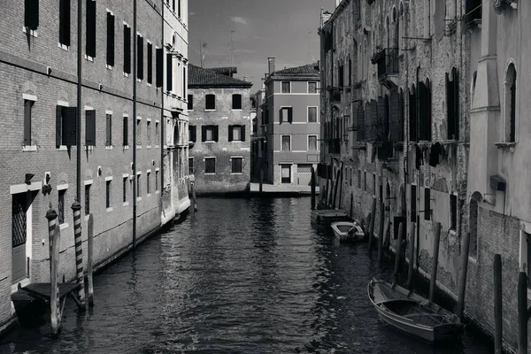 Vista Del Canal Venecia Con Edificios Históricos Italia — Foto de Stock