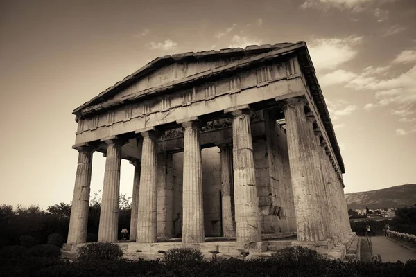 Tempio di Efesto primo piano — Foto Stock