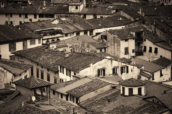 イタリアの上から見たルッカの屋根 — ストック写真