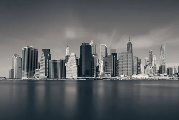 다운 타운 맨해튼의 스카이 라인 — 스톡 사진