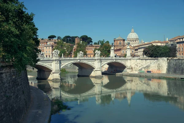 Ρώμη ποταμού Τίβερη — Φωτογραφία Αρχείου