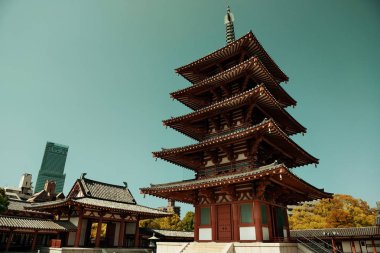 Osaka, Japonya 'daki Shitennoji Tapınağı.