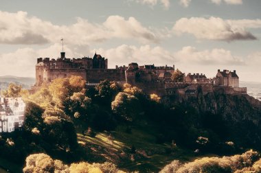 Edinburgh castle clipart