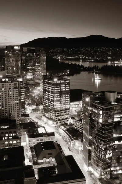 Vancouver rooftop view — Stock Photo, Image