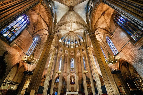 Basiliek van Santa Maria del Mar — Stockfoto