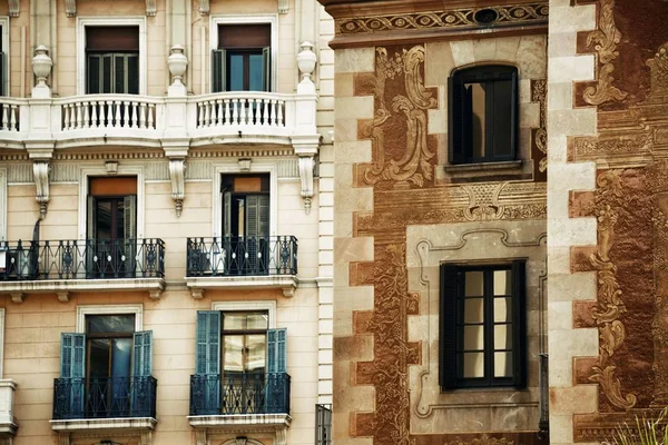 Barcelona vista de calle — Foto de Stock