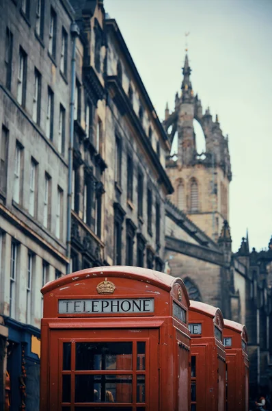 Edimburgo strada della città — Foto Stock