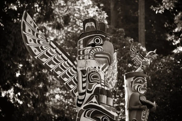 Totem indiano Pólos — Fotografia de Stock